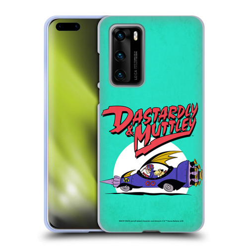 Wacky Races Classic Automobile Soft Gel Case for Huawei P40 5G