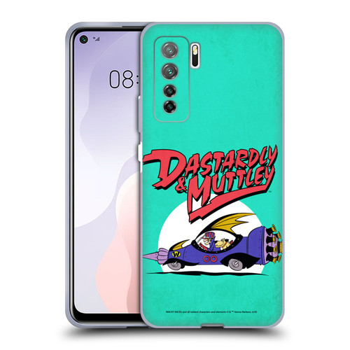 Wacky Races Classic Automobile Soft Gel Case for Huawei Nova 7 SE/P40 Lite 5G