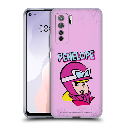 Wacky Races Classic Penelope Soft Gel Case for Huawei Nova 7 SE/P40 Lite 5G