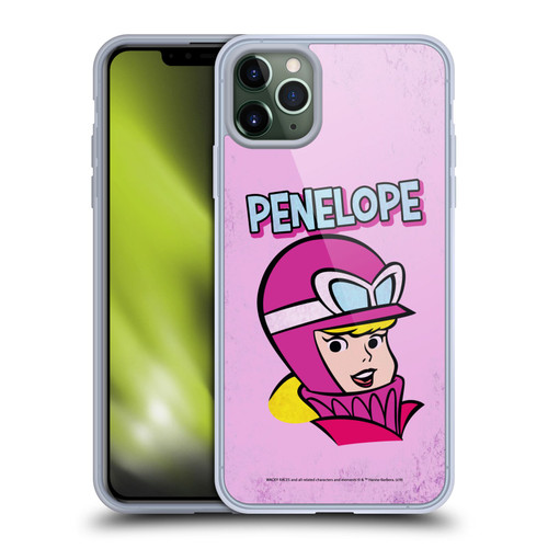 Wacky Races Classic Penelope Soft Gel Case for Apple iPhone 11 Pro Max