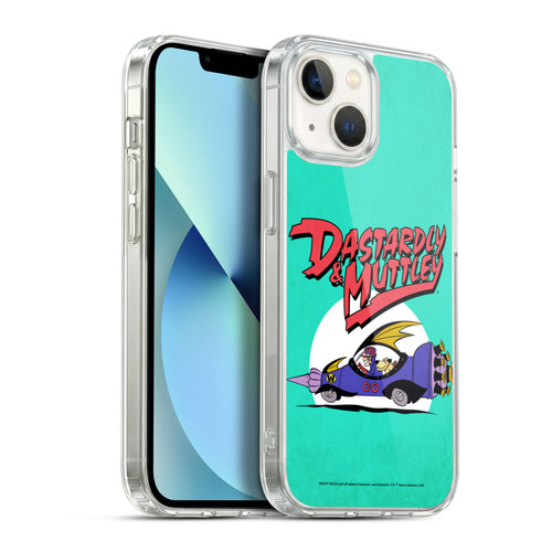 Wacky Races Classic Automobile Soft Gel Case for Apple iPhone 13