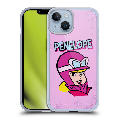 Wacky Races Classic Penelope Soft Gel Case for Apple iPhone 14
