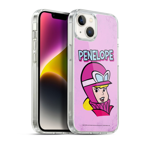 Wacky Races Classic Penelope Soft Gel Case for Apple iPhone 14 Plus & MagSafe