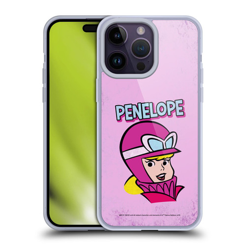Wacky Races Classic Penelope Soft Gel Case for Apple iPhone 14 Pro Max