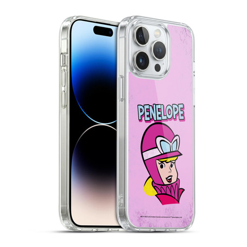 Wacky Races Classic Penelope Soft Gel Case for Apple iPhone 14 Pro Max & MagSafe