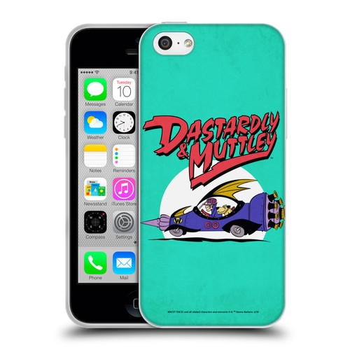 Wacky Races Classic Automobile Soft Gel Case for Apple iPhone 5c