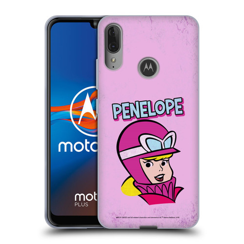 Wacky Races Classic Penelope Soft Gel Case for Motorola Moto E6 Plus