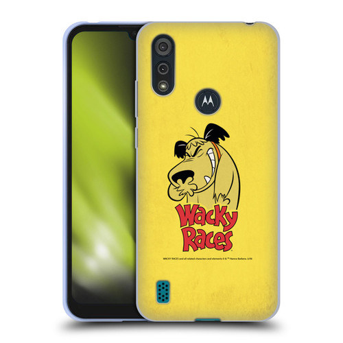 Wacky Races Classic Muttley Soft Gel Case for Motorola Moto E6s (2020)