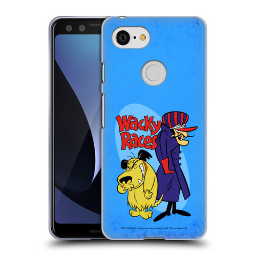 Wacky Races Classic Dastardly And Muttley 2 Soft Gel Case for Google Pixel 3