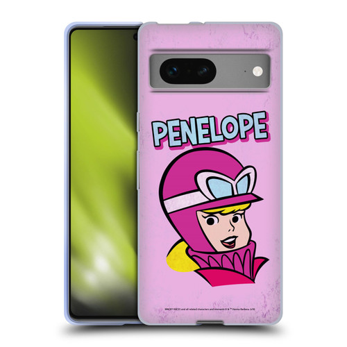Wacky Races Classic Penelope Soft Gel Case for Google Pixel 7