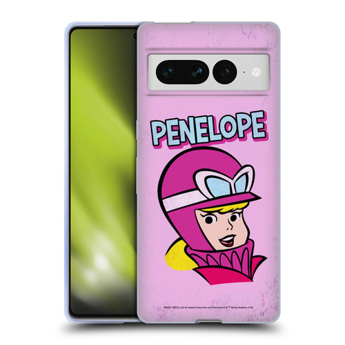 Wacky Races Classic Penelope Soft Gel Case for Google Pixel 7 Pro
