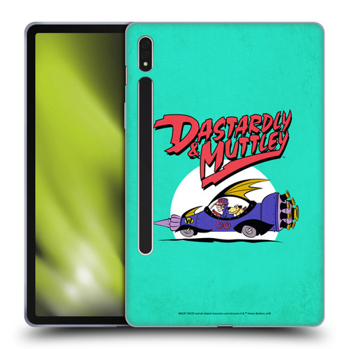 Wacky Races Classic Automobile Soft Gel Case for Samsung Galaxy Tab S8