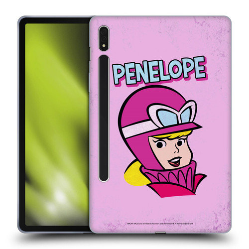 Wacky Races Classic Penelope Soft Gel Case for Samsung Galaxy Tab S8