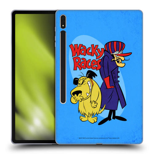 Wacky Races Classic Dastardly And Muttley 2 Soft Gel Case for Samsung Galaxy Tab S8 Plus