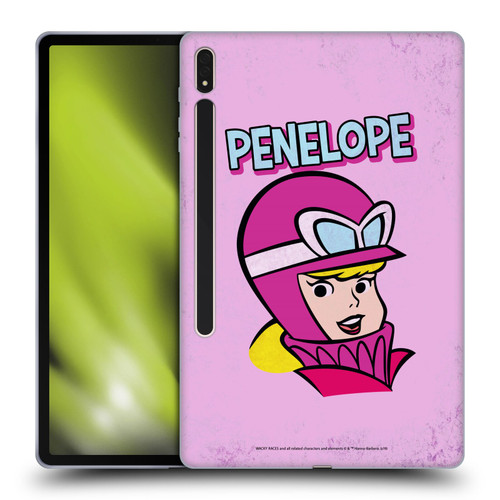 Wacky Races Classic Penelope Soft Gel Case for Samsung Galaxy Tab S8 Plus