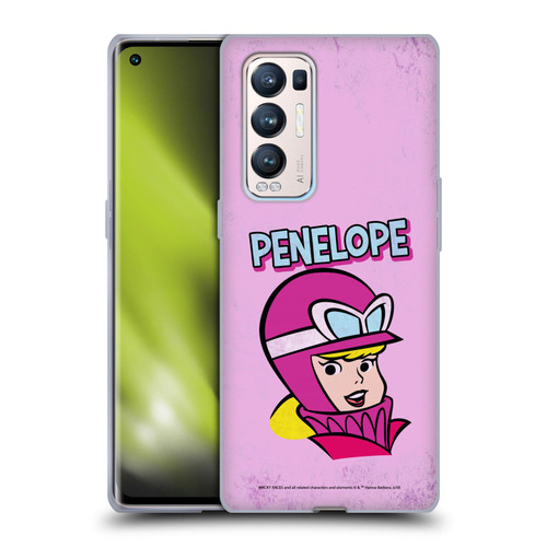 Wacky Races Classic Penelope Soft Gel Case for OPPO Find X3 Neo / Reno5 Pro+ 5G