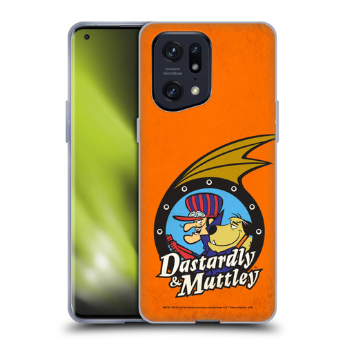 Wacky Races Classic Dastardly And Muttley 1 Soft Gel Case for OPPO Find X5 Pro