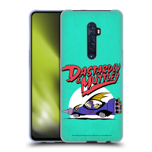 Wacky Races Classic Automobile Soft Gel Case for OPPO Reno 2