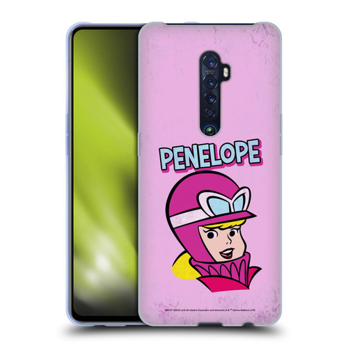 Wacky Races Classic Penelope Soft Gel Case for OPPO Reno 2