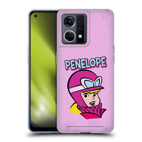 Wacky Races Classic Penelope Soft Gel Case for OPPO Reno8 4G