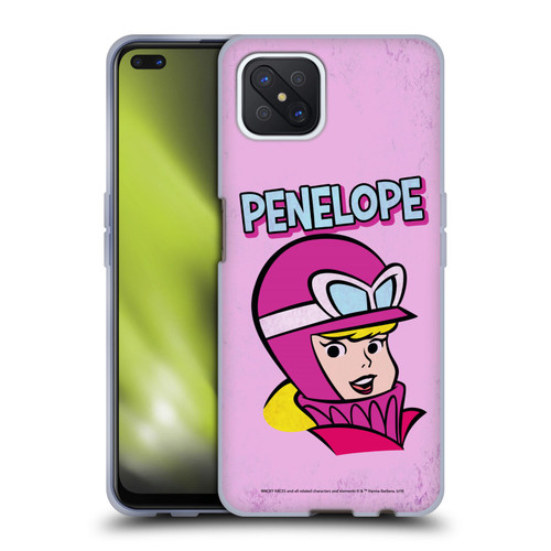 Wacky Races Classic Penelope Soft Gel Case for OPPO Reno4 Z 5G