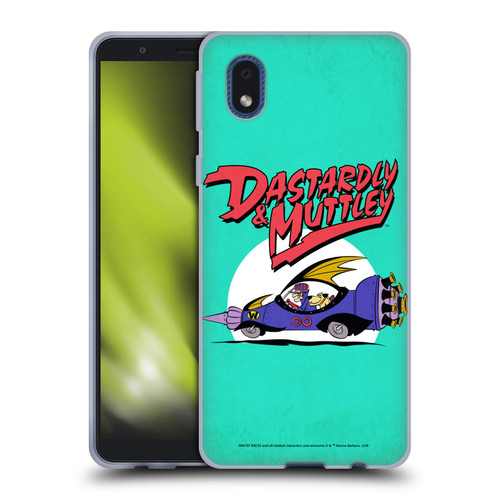 Wacky Races Classic Automobile Soft Gel Case for Samsung Galaxy A01 Core (2020)