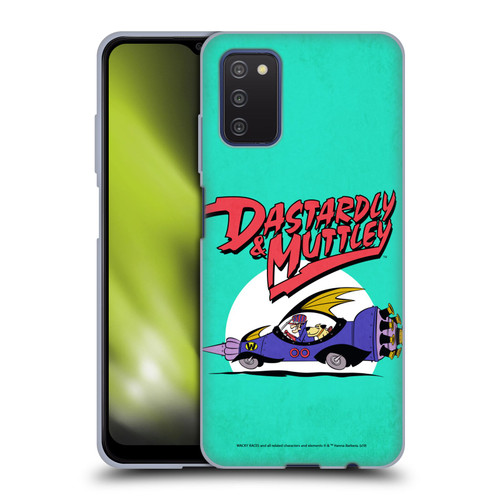 Wacky Races Classic Automobile Soft Gel Case for Samsung Galaxy A03s (2021)