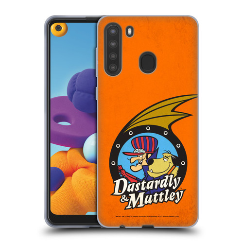 Wacky Races Classic Dastardly And Muttley 1 Soft Gel Case for Samsung Galaxy A21 (2020)