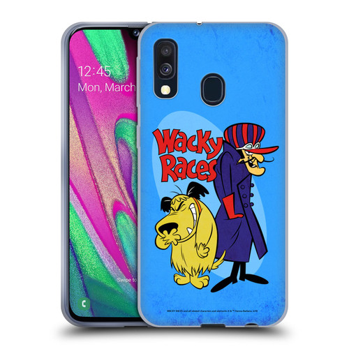 Wacky Races Classic Dastardly And Muttley 2 Soft Gel Case for Samsung Galaxy A40 (2019)
