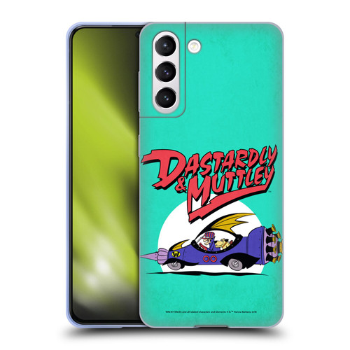Wacky Races Classic Automobile Soft Gel Case for Samsung Galaxy S21 5G