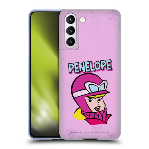 Wacky Races Classic Penelope Soft Gel Case for Samsung Galaxy S21 5G