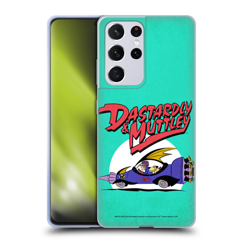 Wacky Races Classic Automobile Soft Gel Case for Samsung Galaxy S21 Ultra 5G