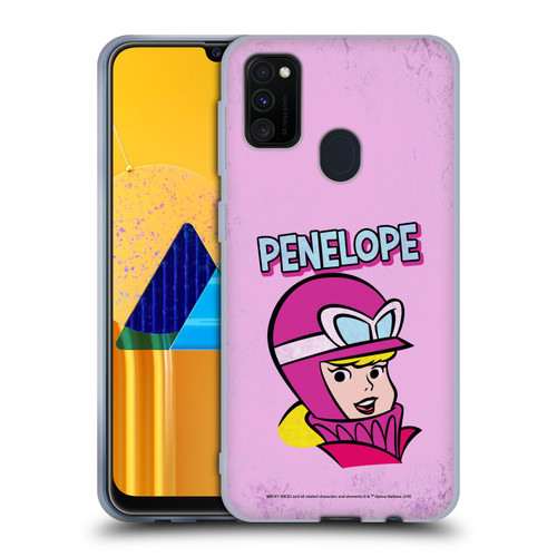 Wacky Races Classic Penelope Soft Gel Case for Samsung Galaxy M30s (2019)/M21 (2020)