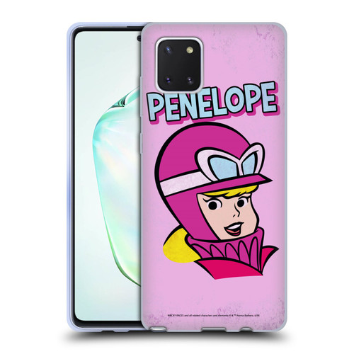 Wacky Races Classic Penelope Soft Gel Case for Samsung Galaxy Note10 Lite