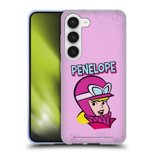 Wacky Races Classic Penelope Soft Gel Case for Samsung Galaxy S23 5G