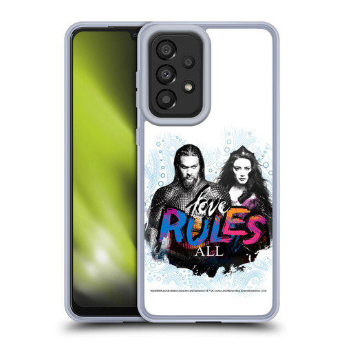 Aquaman Movie Graphics Love Rules All Soft Gel Case for Samsung Galaxy A33 5G (2022)