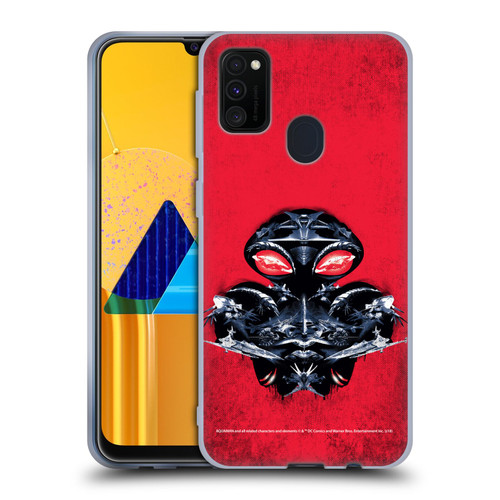 Aquaman Movie Graphics Black Manta Distressed Look Soft Gel Case for Samsung Galaxy M30s (2019)/M21 (2020)