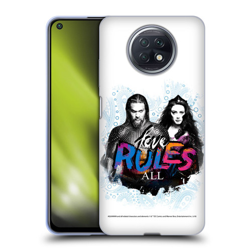 Aquaman Movie Graphics Love Rules All Soft Gel Case for Xiaomi Redmi Note 9T 5G