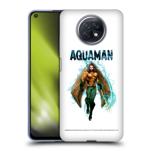 Aquaman Movie Graphics Trident of Atlan 2 Soft Gel Case for Xiaomi Redmi Note 9T 5G