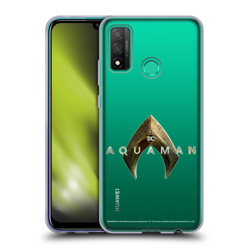 Aquaman Movie Logo Main Soft Gel Case for Huawei P Smart (2020)