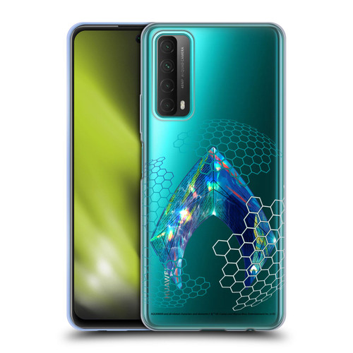 Aquaman Movie Logo Holographic Print Soft Gel Case for Huawei P Smart (2021)
