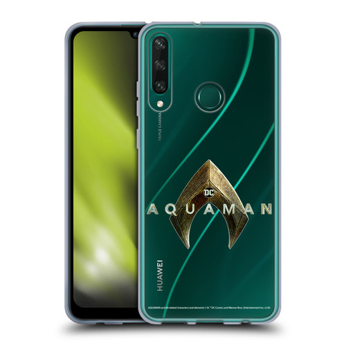 Aquaman Movie Logo Main Soft Gel Case for Huawei Y6p