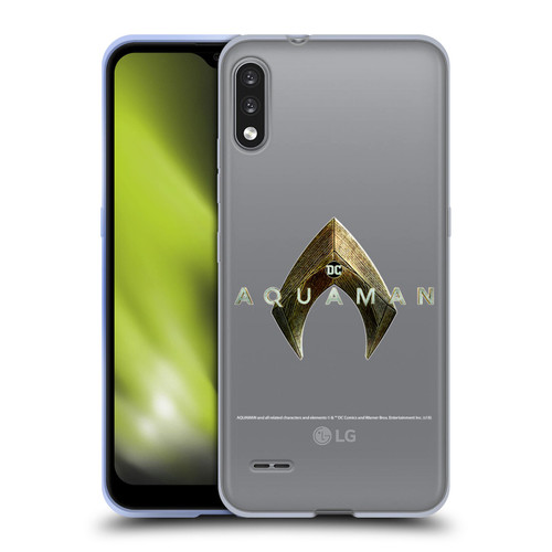 Aquaman Movie Logo Main Soft Gel Case for LG K22