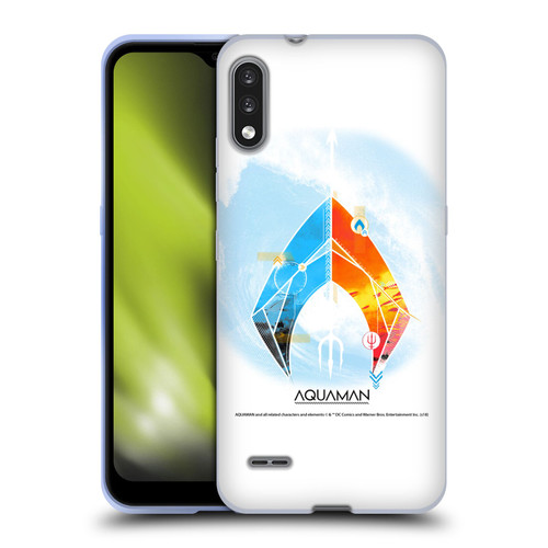 Aquaman Movie Logo Trident of Atlan Soft Gel Case for LG K22