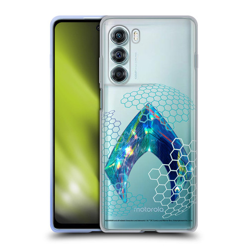 Aquaman Movie Logo Holographic Print Soft Gel Case for Motorola Edge S30 / Moto G200 5G