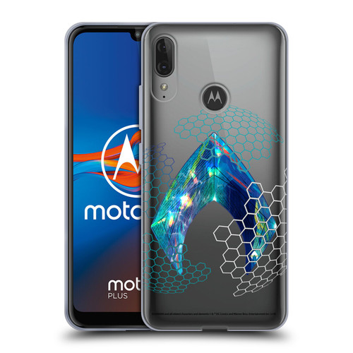 Aquaman Movie Logo Holographic Print Soft Gel Case for Motorola Moto E6 Plus
