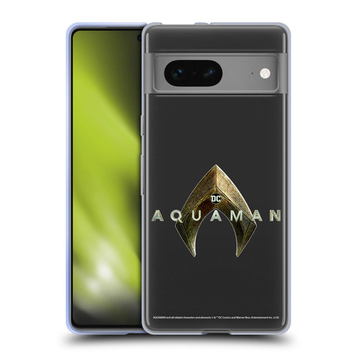 Aquaman Movie Logo Main Soft Gel Case for Google Pixel 7