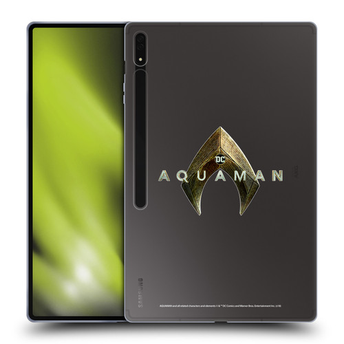 Aquaman Movie Logo Main Soft Gel Case for Samsung Galaxy Tab S8 Ultra