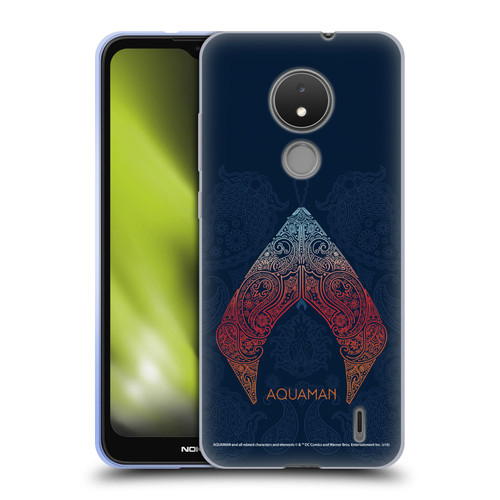 Aquaman Movie Logo Paisley Soft Gel Case for Nokia C21