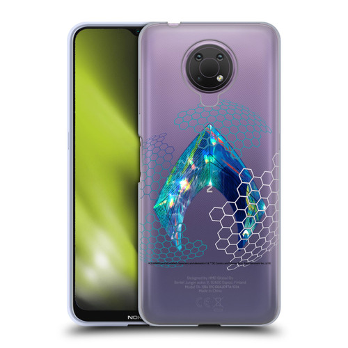 Aquaman Movie Logo Holographic Print Soft Gel Case for Nokia G10